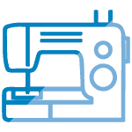 Embroidery Icon - Sewing machine