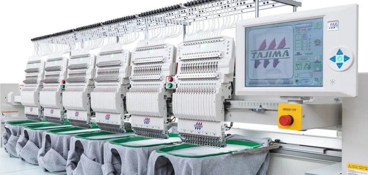 ndustrial Tajima embroidery machine